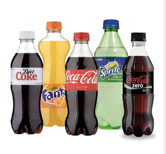 Bottled Soda/ Iced Tea/ Gatorade.