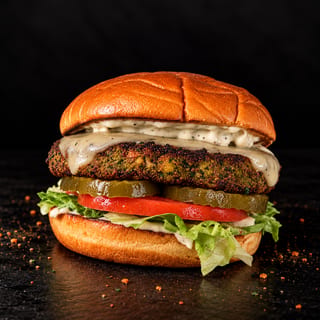 Veggie Burger with Cheese